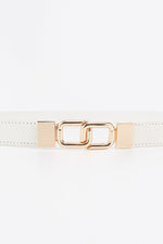 Geometric Double Buckle Elastic Belt