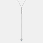 1.3 Carat Moissanite 925 Sterling Silver Drop Necklace