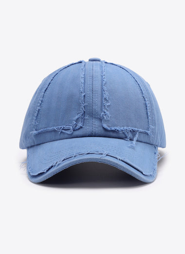 Distressed Adjustable Baseball Cap