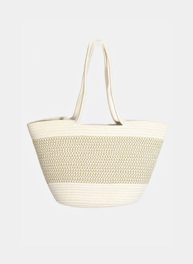 Fame Braid Pattern Beach Tote Bag