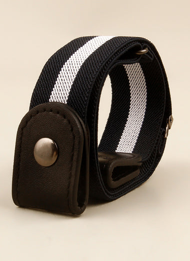 PU Elastic Snap Closure Belt