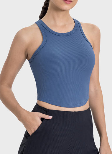 Round Neck Racerback Active Tank