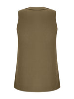 V-Neck Wide Strap Tank