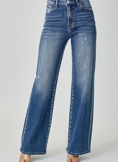 RISEN High Waist Wide Leg Jeans