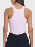 Round Neck Racerback Active Tank