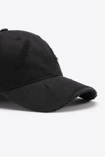 Distressed Adjustable Baseball Cap