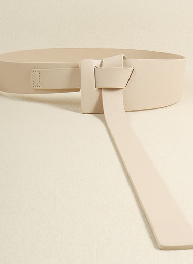 Knot Detail PU Belt