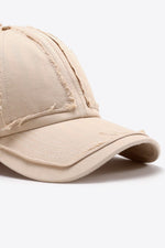 Distressed Adjustable Baseball Cap