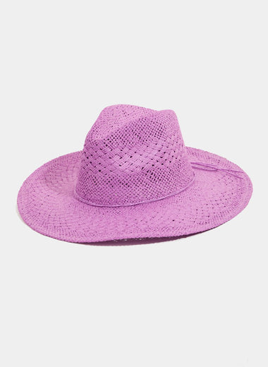 Fame Straw Braided Sun Hat