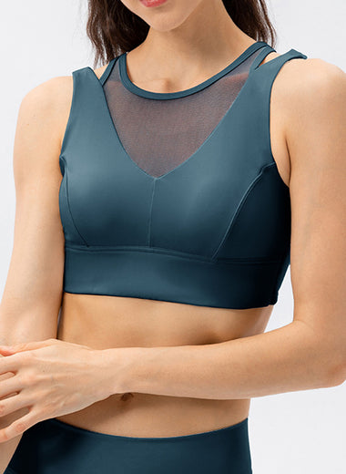 Cutout Wide Strap Active Tank