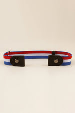 PU Elastic Snap Closure Belt