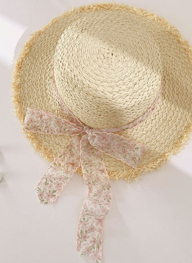 Raffia Straw Braided Sun Hat