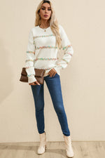 Round Neck Long Sleeve Sweater