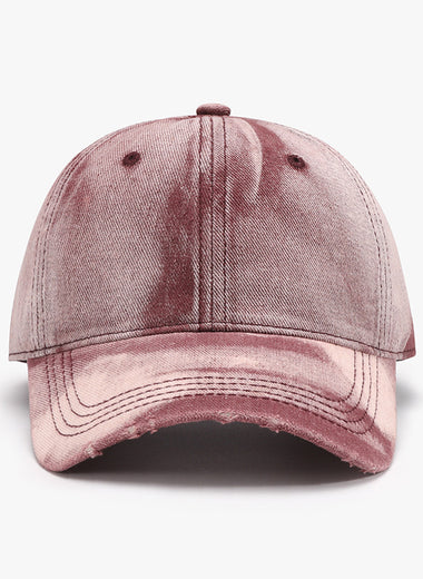 Adjustable Cotton Baseball Cap