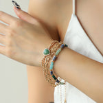 Heart Triple-Layered Bracelet