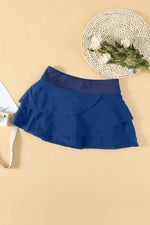 Elastic Waist Swim Skirt