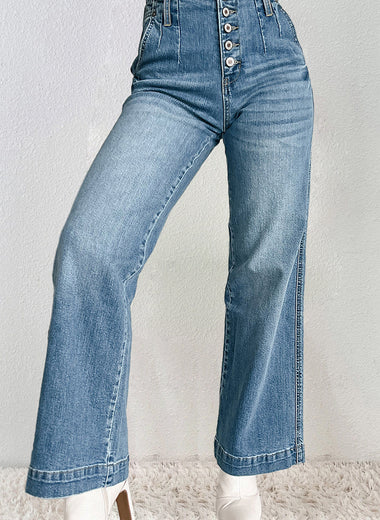 Straight Jeans with Pockets