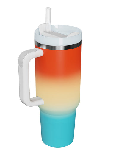 Gradient Multicolor Stainless Steel Tumbler