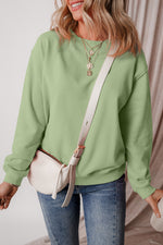 Round Neck Long Sleeve Sweatshirt