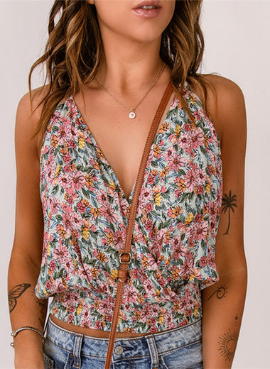 Floral Surplice Cami