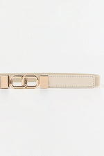 Geometric Double Buckle Elastic Belt