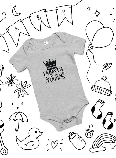 Baby short sleeve one piece - Cool Tshirts