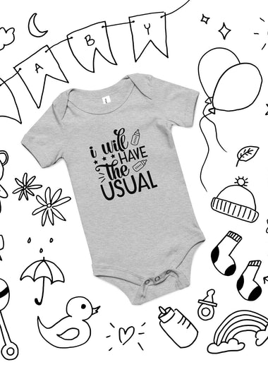 Baby short sleeve one piece - Cool Tshirts