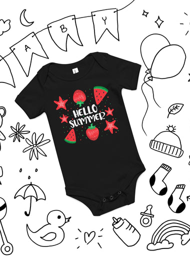 Baby short sleeve one piece - Cool Tshirts