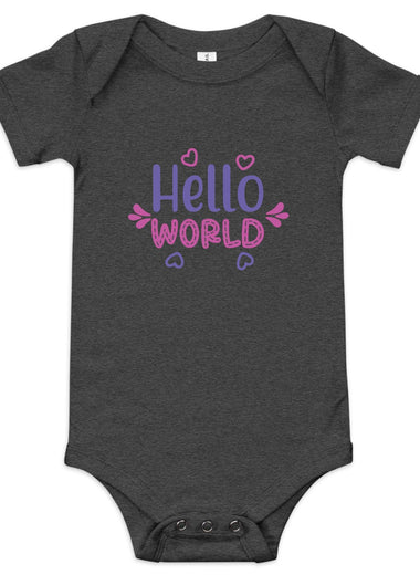 Baby short sleeve one piece - Cool Tshirts