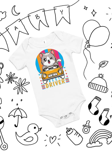 Baby short sleeve one piece - Cool Tshirts