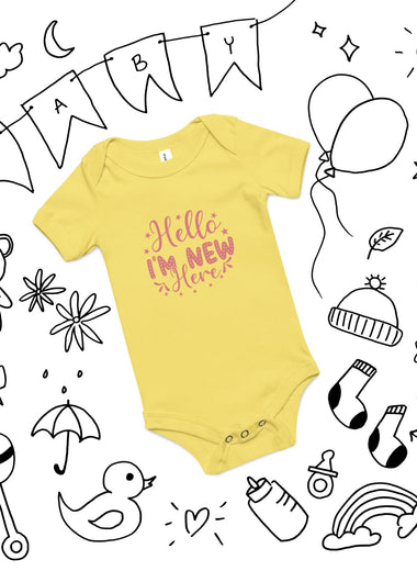 Baby short sleeve one piece - Cool Tshirts