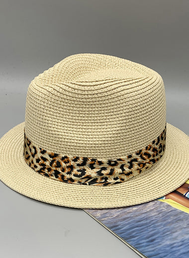 Short Brim Jute Cloth Hat