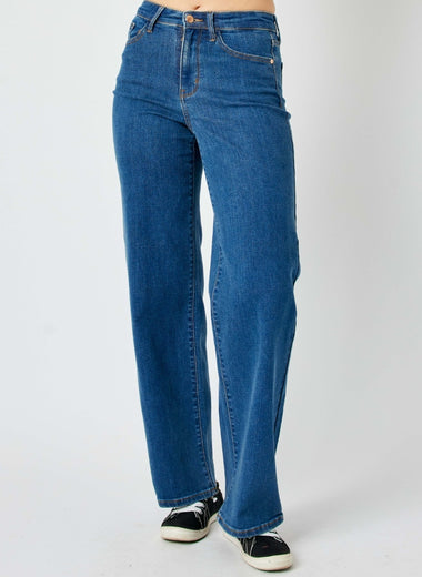 Judy Blue Full Size High Rise Straight Jeans