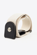 PU Elastic Snap Closure Belt