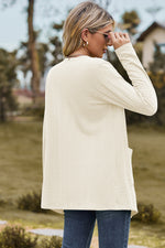 Open Front Long Sleeve Cardigan