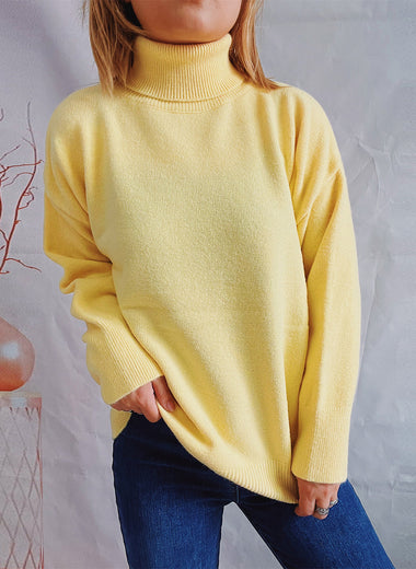 Turtleneck Long Sleeve Sweater