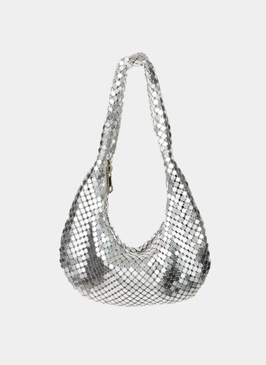 Fame Sequin Disc Handbag