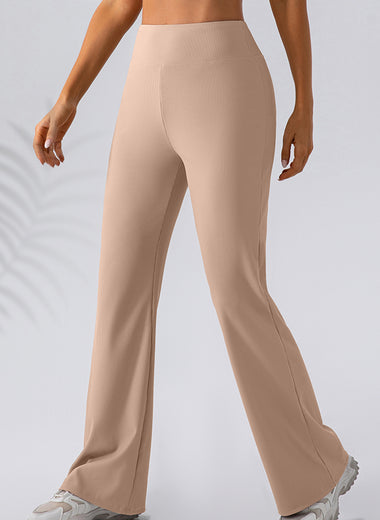 High Waist Straight Active Pants