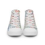 Men’s high top canvas shoes - Cool Tshirts