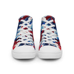 Men’s high top canvas shoes