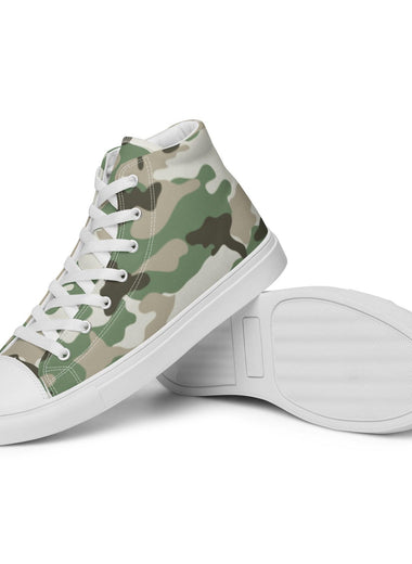 Men’s high top canvas shoes - Cool Tshirts