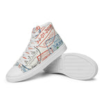 Men’s high top canvas shoes - Cool Tshirts