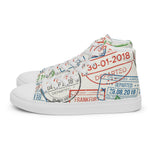 Men’s high top canvas shoes - Cool Tshirts