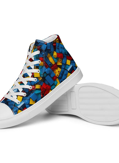 Men’s high top canvas shoes - Cool Tshirts