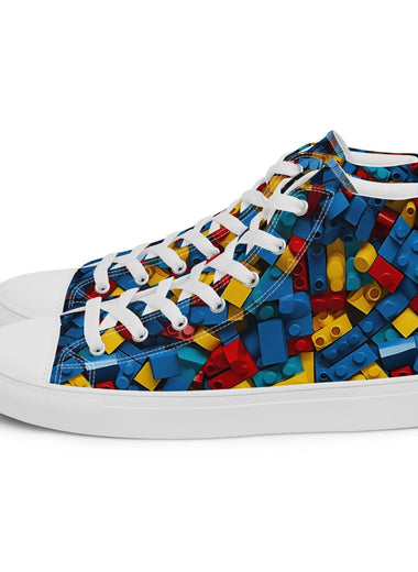 Men’s high top canvas shoes - Cool Tshirts