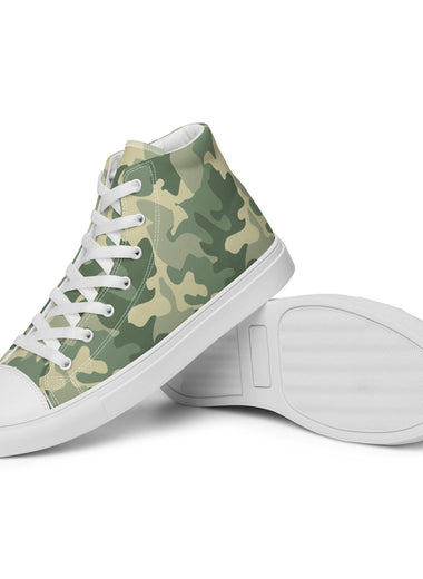 Men’s high top canvas shoes - Cool Tshirts