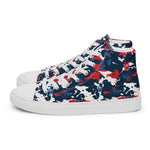 Men’s high top canvas shoes