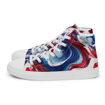 Men’s high top canvas shoes