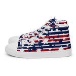 Men’s high top canvas shoes