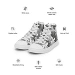 Men’s high top canvas shoes - Cool Tshirts